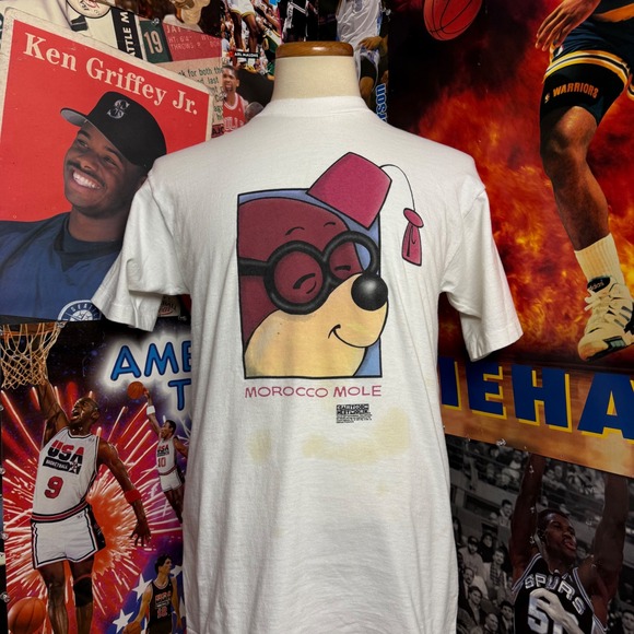 Fruit of the Loom Other - Vintage 1997 Secret Squirrel Morocco Mole Cartoon‎ Network T Shirt Sz Medium